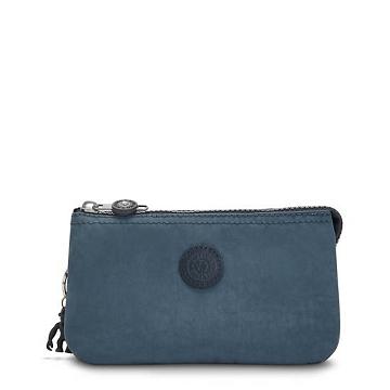 Kipling Creativity Large Pouch Tassen Donkerblauw Grijs | NL 1127GS